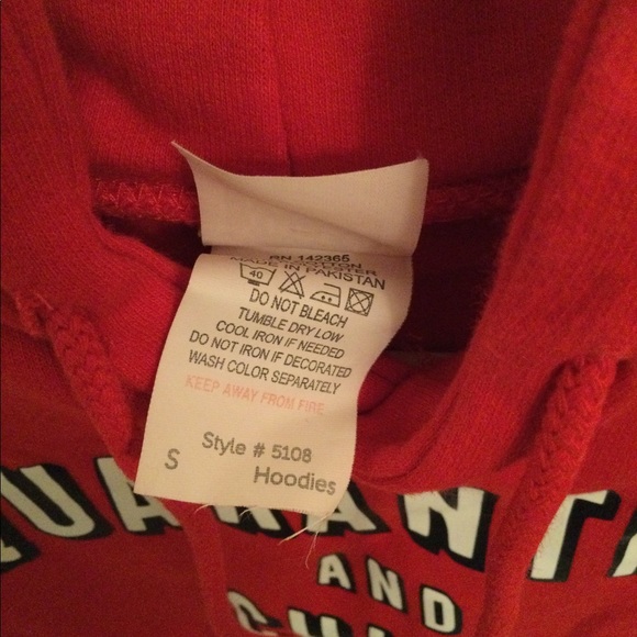 Quarantine & Chill hoodie - Picture 2 of 2